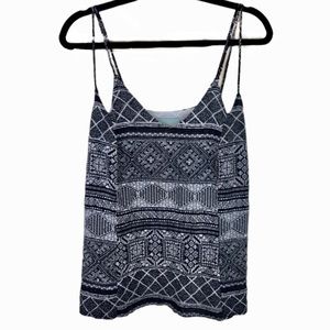 Anthropologie Skies Are Blue strappy tribal tank